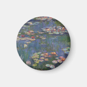 Imán Bella Artes Claude Monet Water Lilies 1916