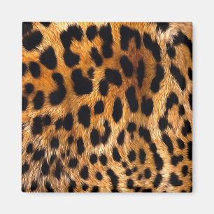 Imán Bella Artes de animales salvajes Black Brown