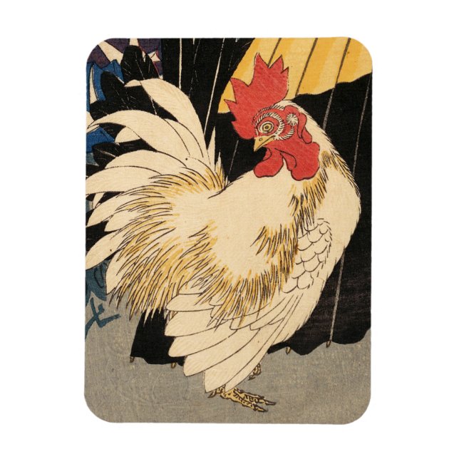 Imán Bella Artes de la lista blanca (Vertical)