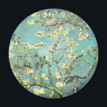 Imán Bella Artes de Van Gogh, un árbol de almendras bri<br><div class="desc">Óleo sobre lienzo. Fundación Vincent van Gogh,  Rijksmuseum Vincent van Gogh,  Amsterdam (Países Bajos). Una de las últimas pinturas de Vincent es una visión serena de la belleza natural y una de sus obras más populares.</div>