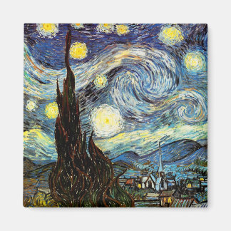 Imán Bella Artes nocturno Van Gogh Starry
