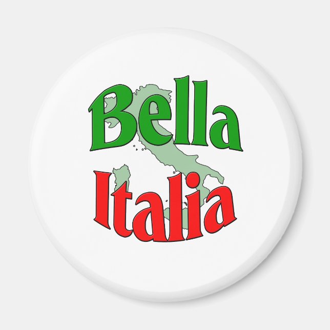 Imán Bella Italia (Frente)