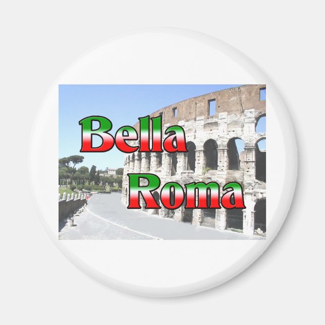 Imán Bella Roma (Frente)