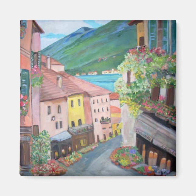 Imán Bellagio Town Magnet (Frente)