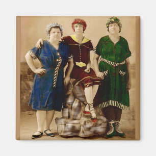 Imán bellas de baño de Atlantic City circa 1910 RPPC