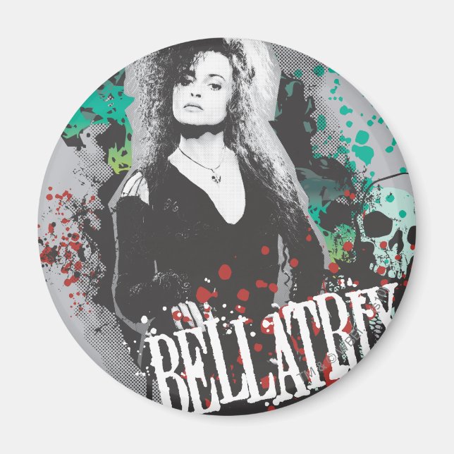 Imán Bellatrix Lestrange Graphic Logo (Frente)