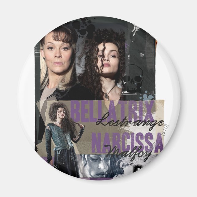 Imán Bellatrix Lestrange y Narcissa Malfoy (Frente)
