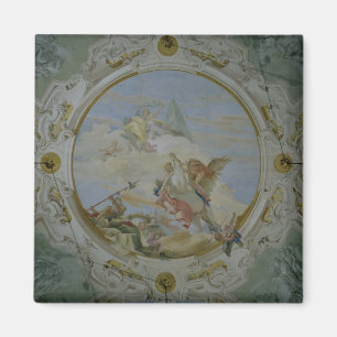 Imán Bellerophon que monta Pegaso, c.1746-47 (fresco)