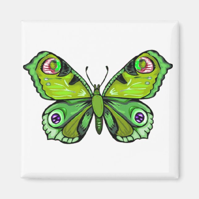 Imán Belleza colorida 3 (Frente)