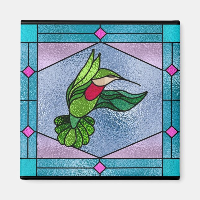 Imán Belleza de colibrí (Frente)