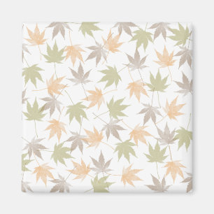Imán Belleza de hojas de otoño