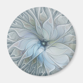 Imán Belleza elegante arte abstracto fractal flor moder