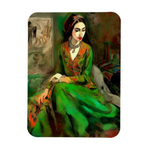 Imán Belleza en verde
