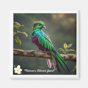 Imán "Belleza Plumed"
