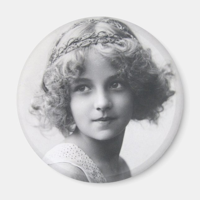 Imán Belleza vintage (Frente)