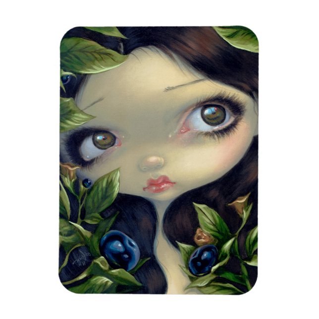 Imán "Bellezas envenenadas I: Belladonna" Flex Magnet (Vertical)