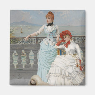 Imán Bellezas napolitanas (jóvenes italianas elegantes)