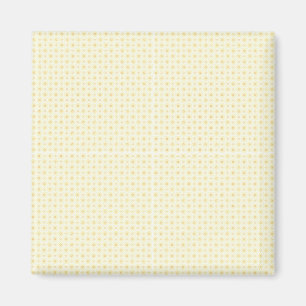 Imán Bellos Círculos Amarillos con fondo blanco