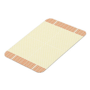 Imán Bellos Círculos Amarillos con fondo blanco