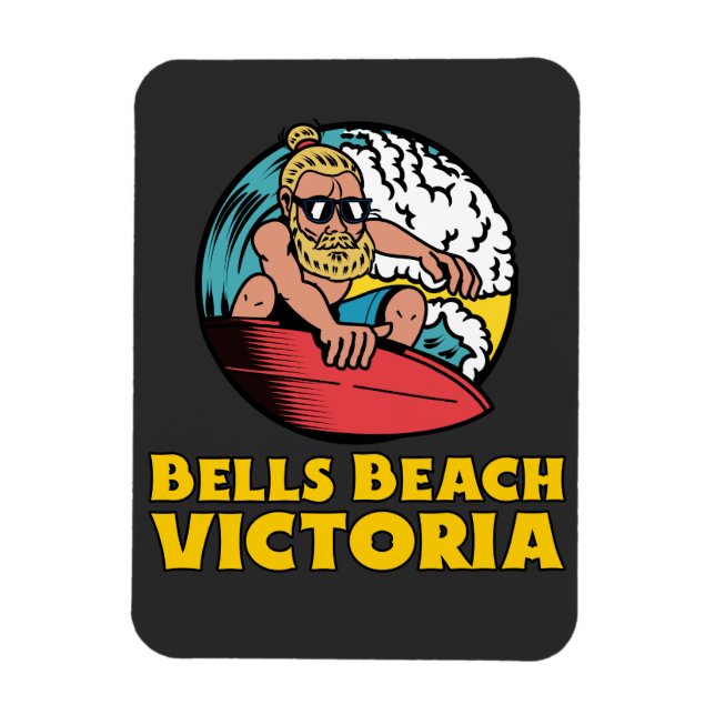 Imán bells beach Victoria (Vertical)