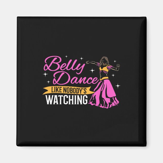 Imán Belly Dance Profesional Hip Belly Bailarina Pro Be (Frente)