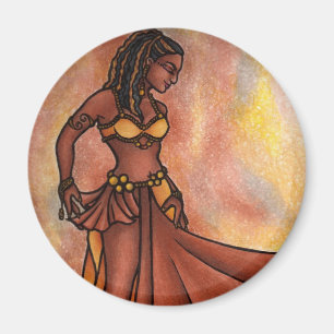 Imán Belly nubia bailarina