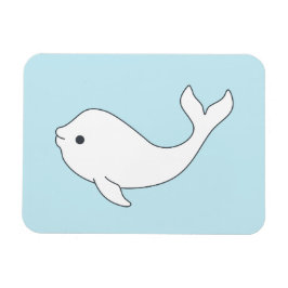 Imán Beluga Whale Magnet