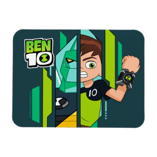 Imán Ben 10 Diamondhead DNA Transformation