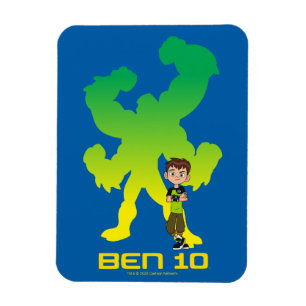 Imán Ben 10 y Cuatro Brazos Sombra