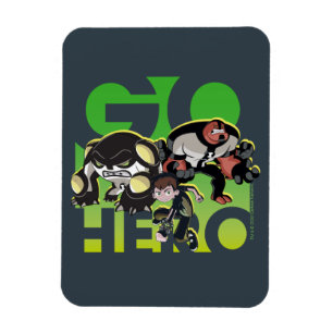 Imán Ben Tennyson, Cannonbolt y cuatro brazos: Héroe d