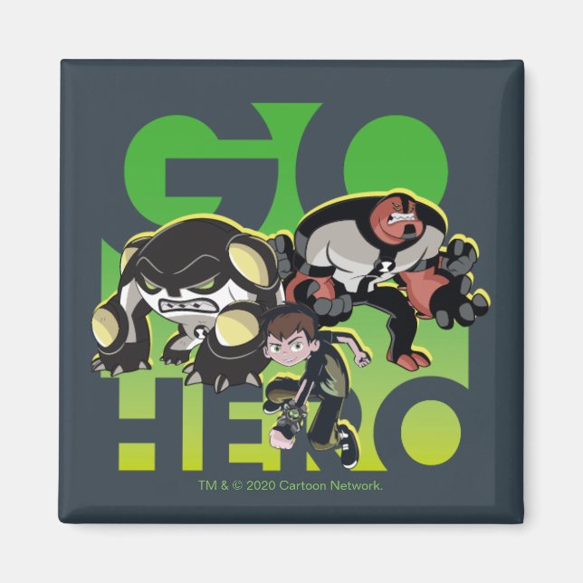 Imán Ben Tennyson, Cannonbolt y los cuatro brazos - haz (Frente)