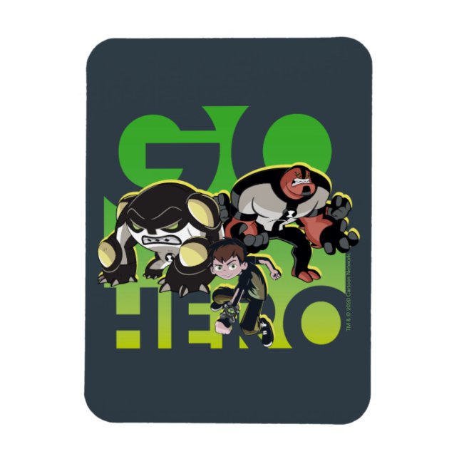 Imán Ben Tennyson, Cannonbolt y los cuatro brazos - haz (Vertical)