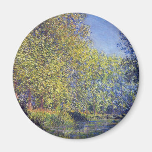 Imán Bend en el río Epte cerca de Giverny por Claude Mo