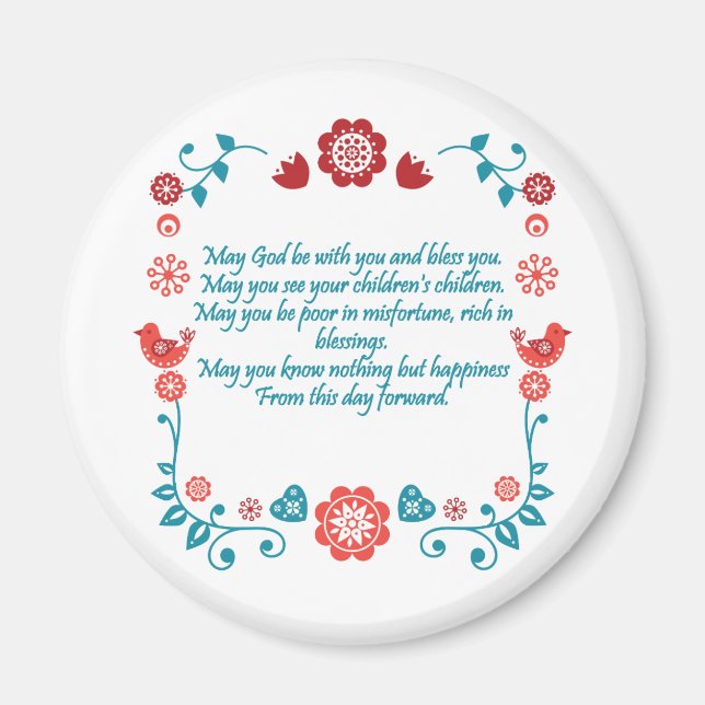 Imán Bendición 8 (Frente)