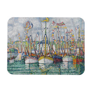 Imán Bendición de la flota del atún en Groix, 1923