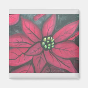 Imán Bendición de Poinsettia
