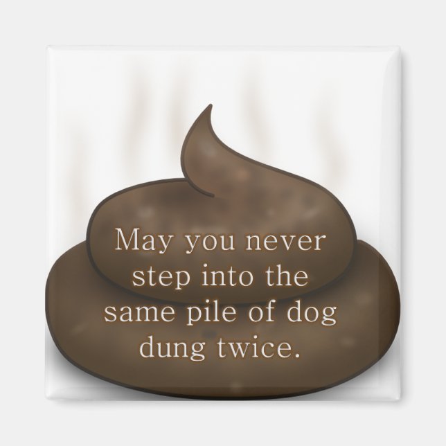 Imán Bendición en el baño: No te metas dos veces (Frente)