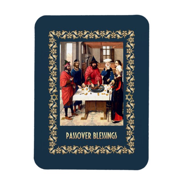 Imán Bendiciones de la Pascua. Magnates de regalo para  (Vertical)