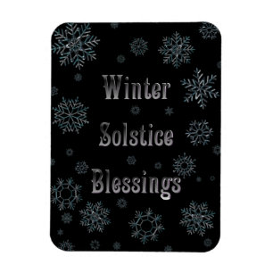 Imán Bendiciones del solsticio de invierno