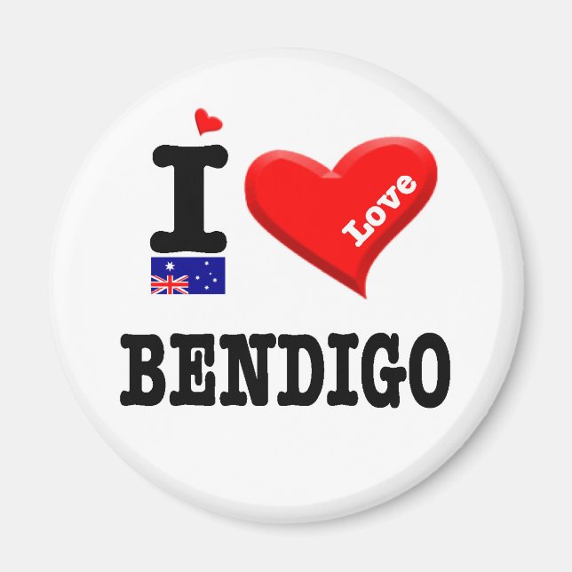 Imán BENDIGO - Amo (Frente)