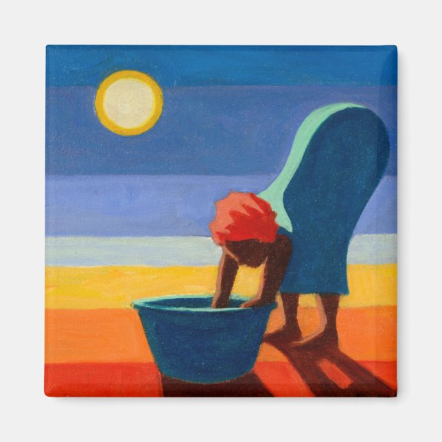 Imán Bending Woman 2005 (Frente)