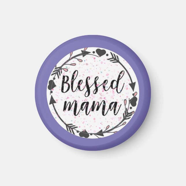 Imán Bendita mamá (Frente)