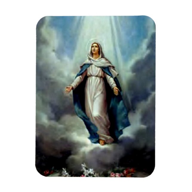 Imán Bendita Virgen María - Madre de Dios (Vertical)