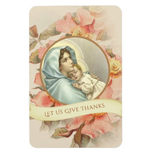Imán Bendita Virgen María Niño Jesús