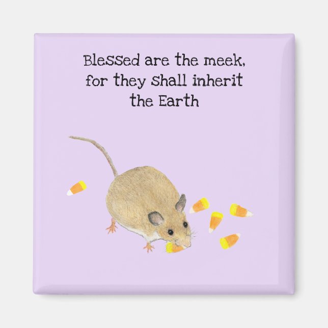 Imán Bendito es el ratón tacaño (Frente)