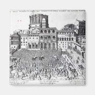 Imán Benedicción del Papa en la Plaza de San Pedro