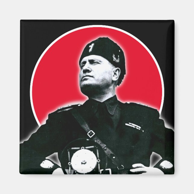 Imán Benito Mussolini (Frente)