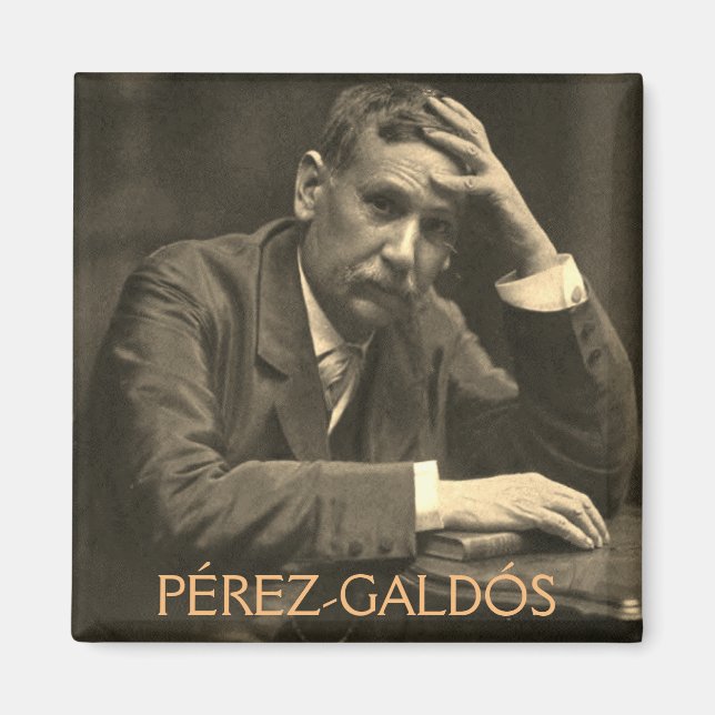 Imán Benito Pérez-Galdós Magnet (Frente)