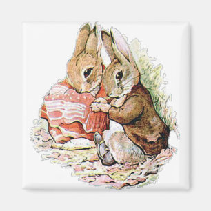 Imán Benjamin Bunny y Peter Rabbit planean su redada
