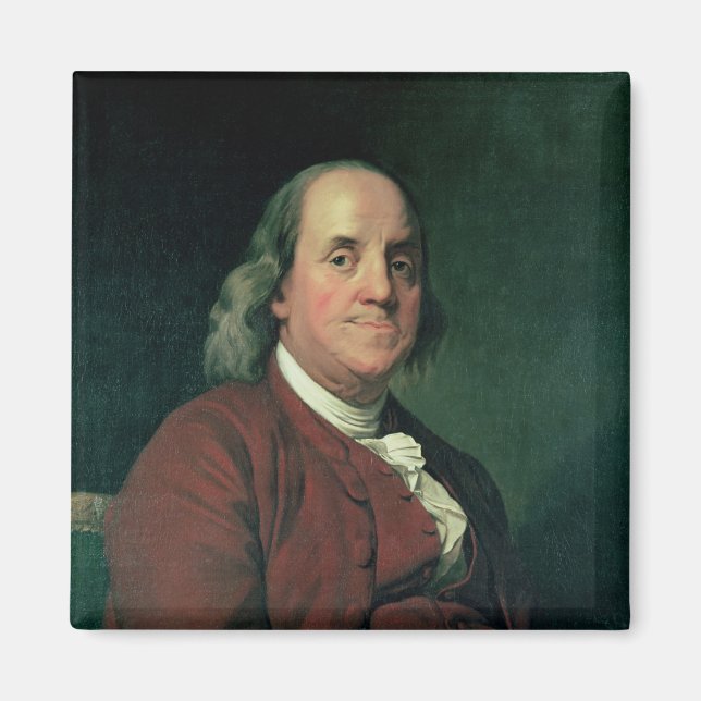 Imán Benjamin Franklin, 1782 (Frente)